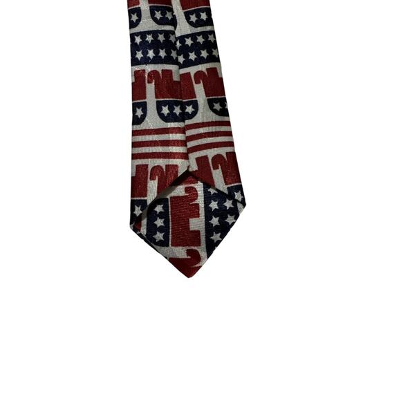 RNC Republican National Convention GOP Elephant Mascot Political Necktie - Picture 6 of 6
